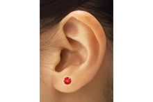 HHOME Crystal Ear Seed 8 Ruby - 2H-STORE