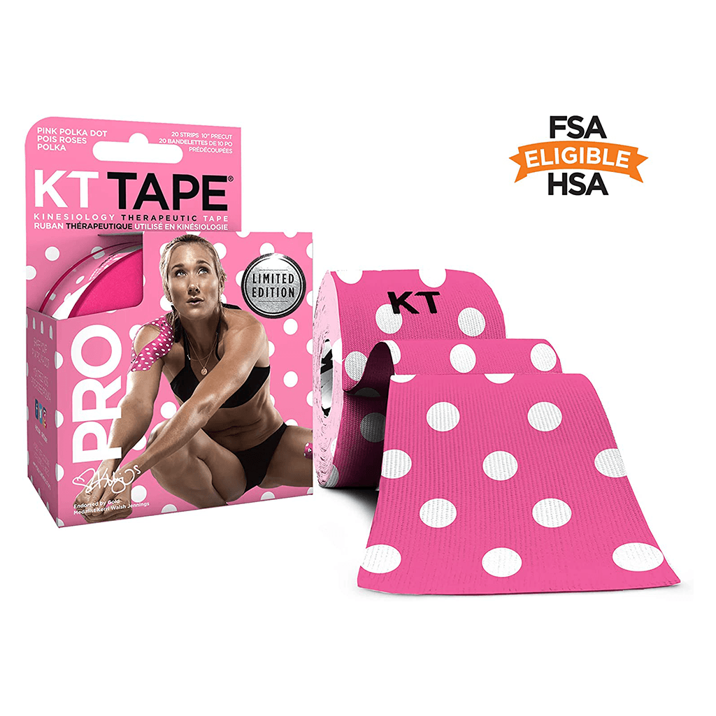 KT Tape Pink Polka Dot - Limited Edition - 2H-STORE
