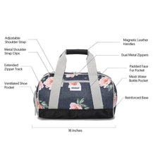 Vooray Burner Gym Duffel - Rose Navy - 2H-STORE